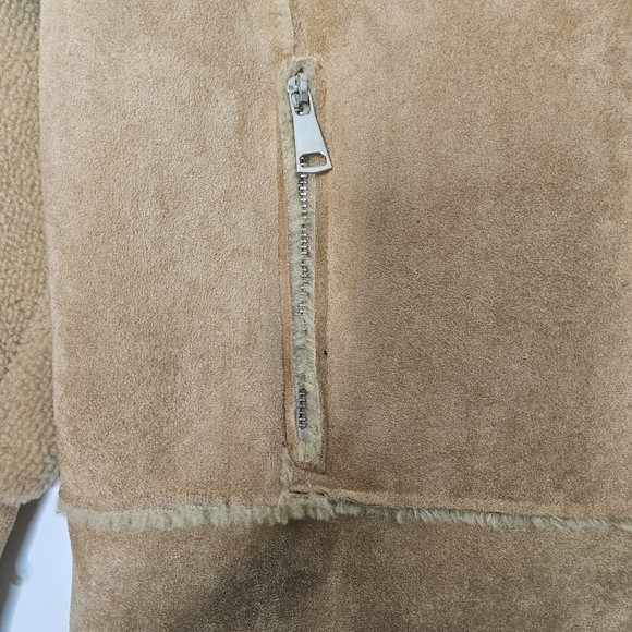 Bear Witness To This Faux Suede Aviator Jacket - Picture 13 of 13